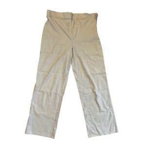 H&M Mama maternity over they belly tan pants wide leg